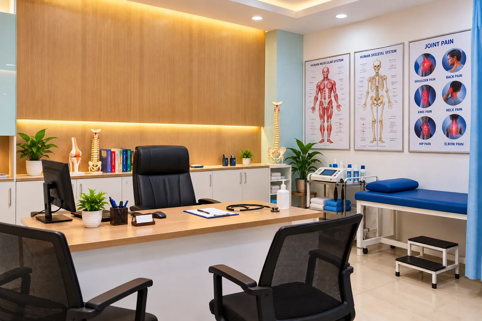 Doctor chamber at the clinic